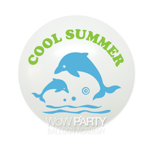 30센티 쿨썸머돌핀10개(화이트)