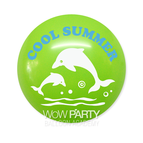 30센티 쿨썸머돌핀10개(라임그린)