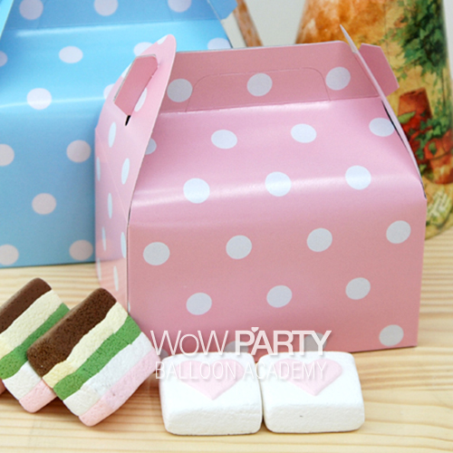 도트떡상자(핑크)
