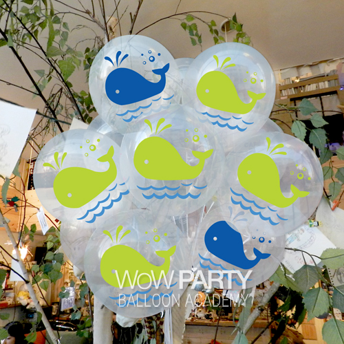 물결돌고래 (라임그린15개/베이스15개)헬륨세트 30개(라임그린20개/베이스30개) 50개