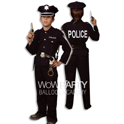 경찰의상(아동S) (5-6세)