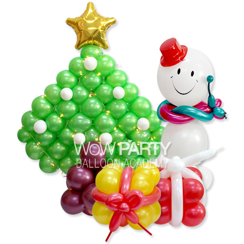 크리스마스 트리세트(트리+눈사람+선물세트)