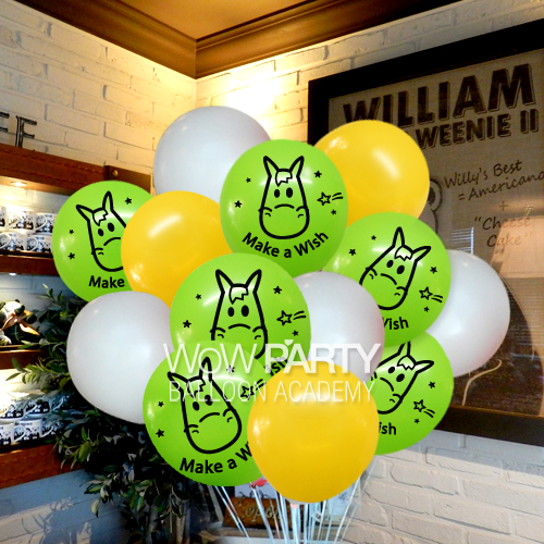 말풍선(라임그린15개/베이스15개)헬륨세트30개 (라임그린20개/베이스30개) 50개 택배발송