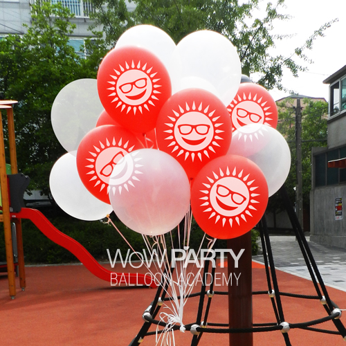 태양헬륨세트 (레드)15개/베이스15개)/ 헬륨풍선 30개 (레드) 20개/베이스30개) 50개