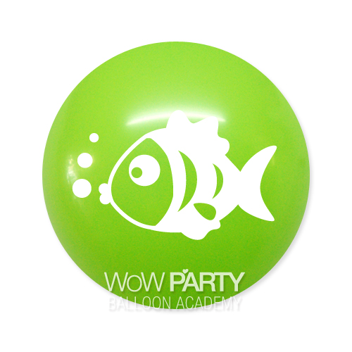 와우30센티 귀여운피쉬(02) 라임그린 10개