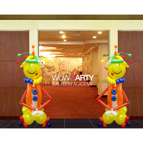 삐에로스마일기둥