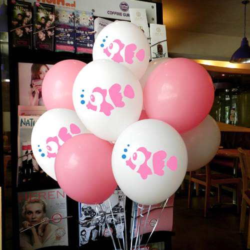 귀여운피시01_헬륨세트 (로즈인쇄)15개/베이스15개)/ 헬륨풍선 30개 (로즈인쇄) 20개/베이스30개) 50개