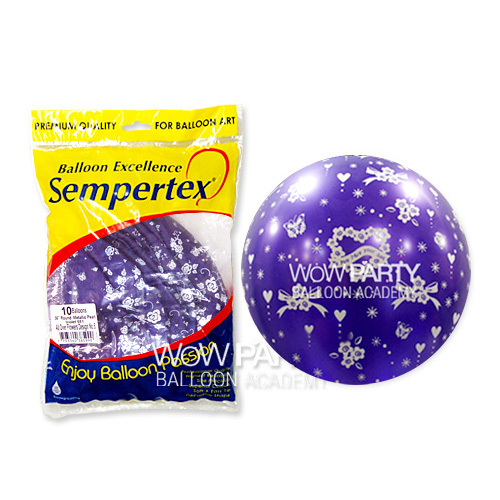 셈퍼텍스91센치 FlowerNo.4(펄바이올렛)(10개)