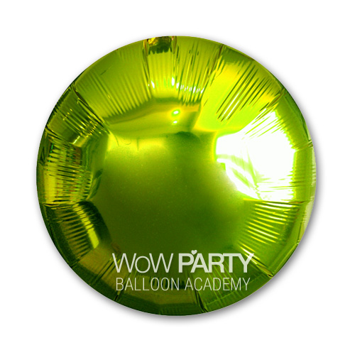 18인치 은박라운드 라임