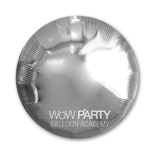 18인치 은박라운드 실버