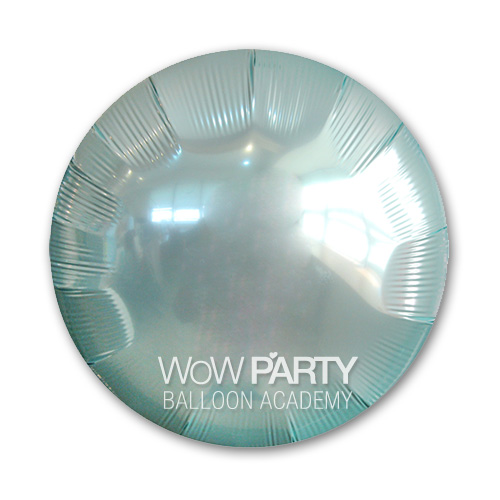 18인치 은박라운드 파스텔블루