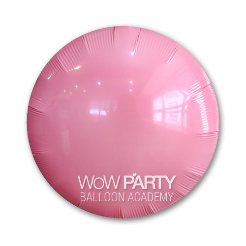 18인치 은박라운드 파스텔핑크