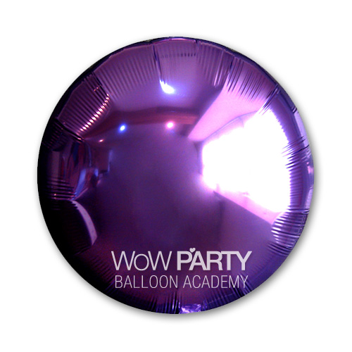 18인치 은박라운드 퍼플