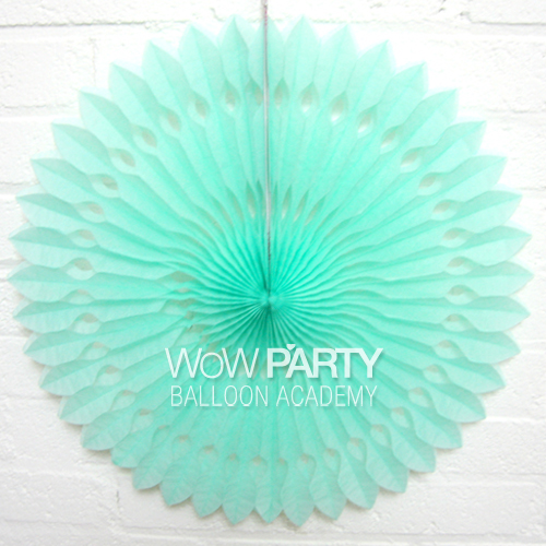 페이퍼팬(펀칭)_민트45cm