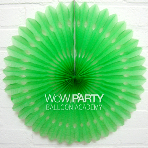 페이퍼팬(펀칭)_라임그린45cm