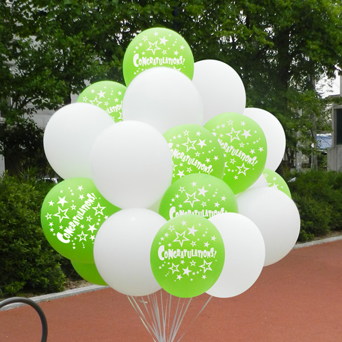 콩그레츄레이션 스타 라임그린 (인쇄15개/베이스15개) 헬륨세트30개 (인쇄25개/베이스25개) 50개