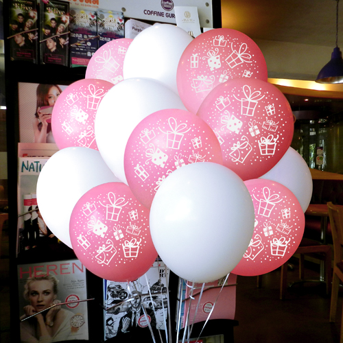 기프트박스 로즈 (인쇄15개/베이스15개) 헬륨세트30개 (인쇄25개/베이스25개) 50개 택배발송