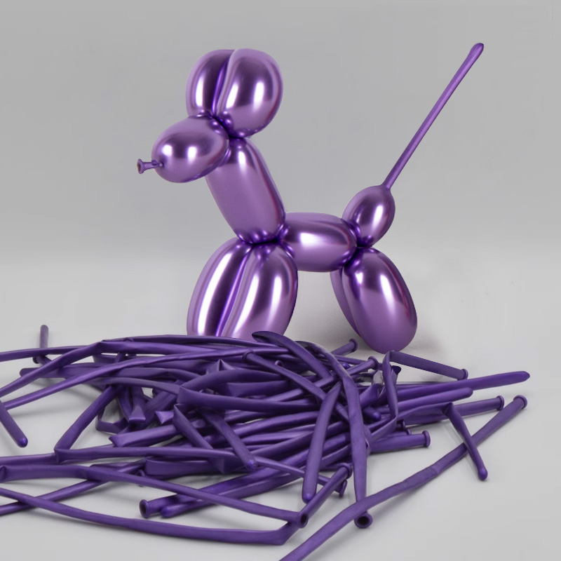 요술풍선 260W 크롬(퍼플) 50개