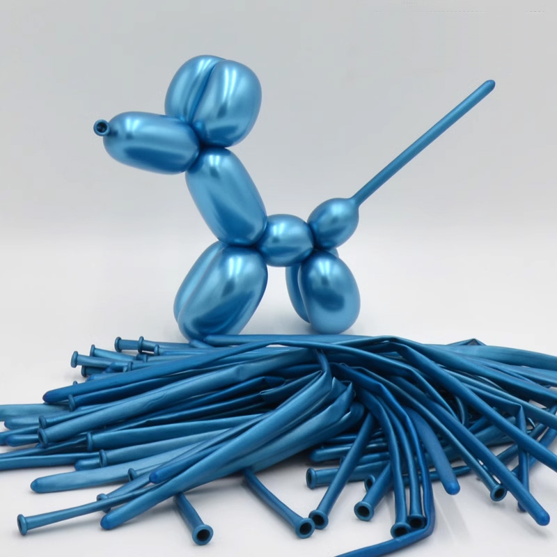 요술풍선 260W 크롬(블루) 50개