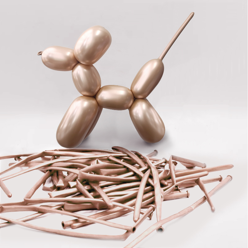 요술풍선 260W 크롬(샴페인골드) 50개