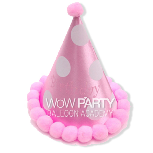솜방울고깔(핑크)
