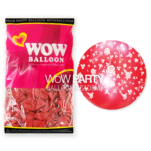 30센티 꽃인쇄(펄레드) 50개