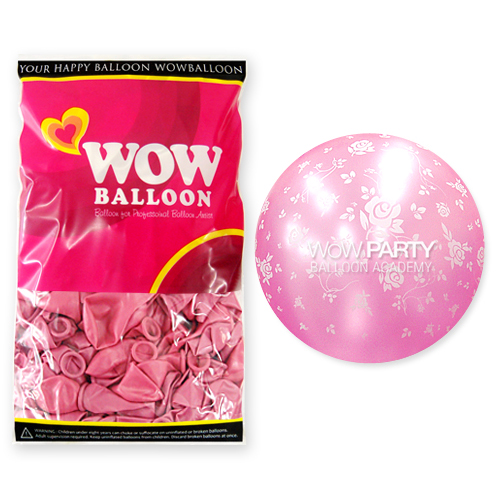 30센티 꽃인쇄(펄라이트핑크) 50개