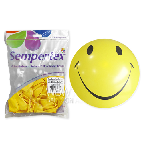 30센티 스마일옐로우(탑인쇄) 100개