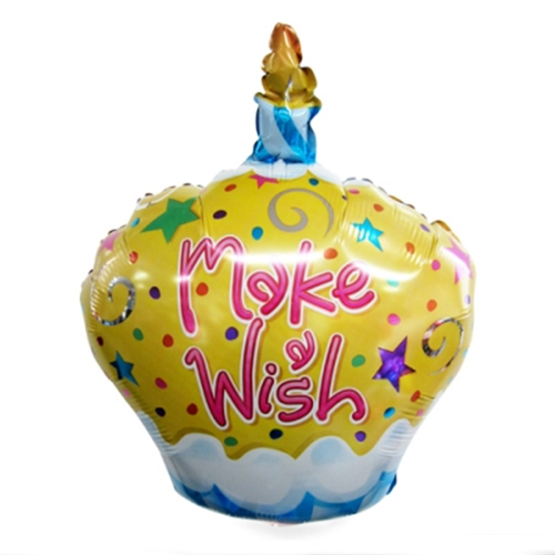 18인치 메이크 어 위시 컵케이크 -J
