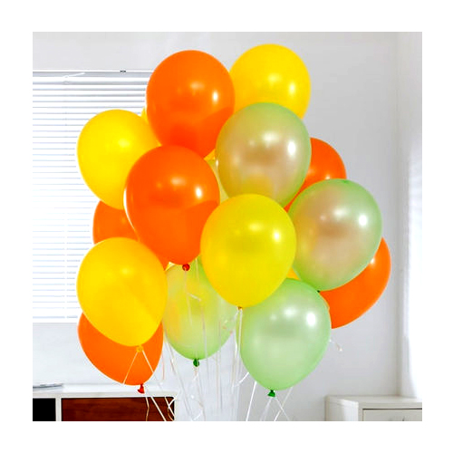 히트대박상품 (신상 30센티 펄오렌지/펄옐로우/펄라이트그린 헬륨세트)30개/50개