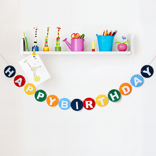 펠트가랜드 동글동글 생일(W)