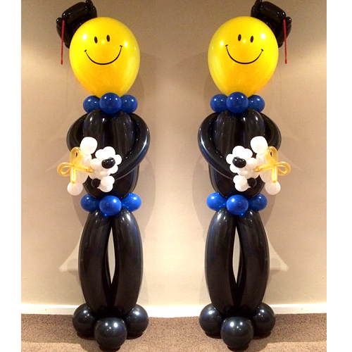 스마일 꽃다발 기둥(입학.졸업기둥)