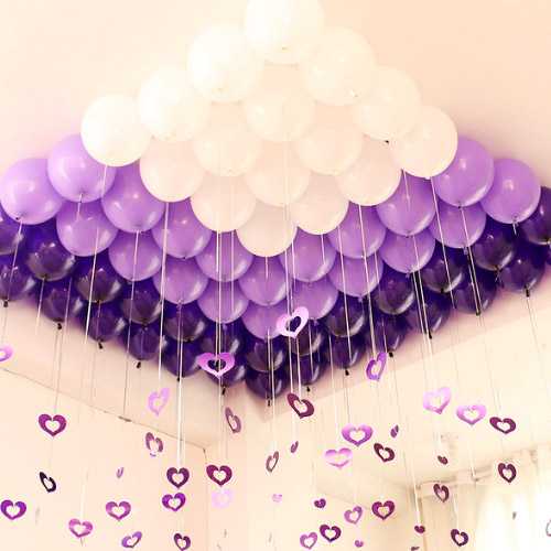 라벤더(화이트.라벤더.퍼플)헬륨세트 50개/100개