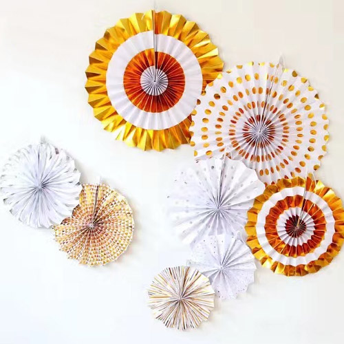 러블리 종이가랜드(골드금박1)(8pc)