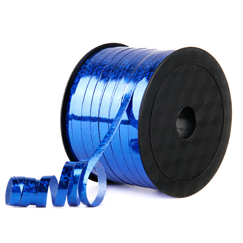 메탈 컬링리본(블루)1개