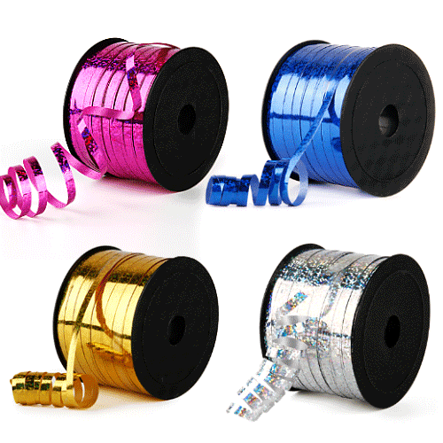 메탈 컬링리본(그린)1개