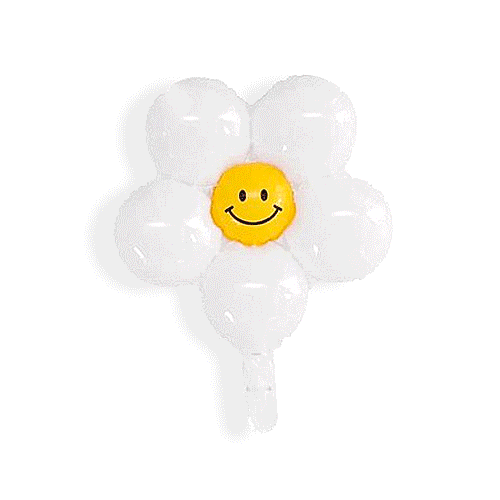 스마일 데이지꽃(소)(1pack포장)-1개가격 헬륨주입 X