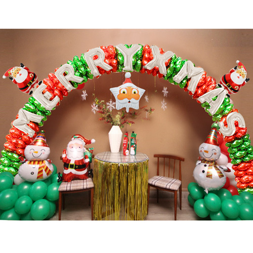 메리크리스마스 산타 아치 장식(W)