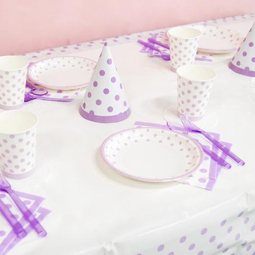 라인도트 라일락 테이블웨어 6인용 세트 