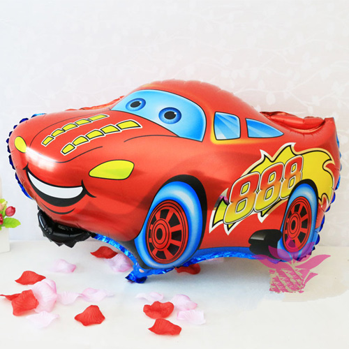 자동차 은박풍선(레드)