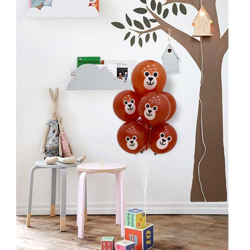곰돌이(인쇄 7개)헬륨세트 택배발송