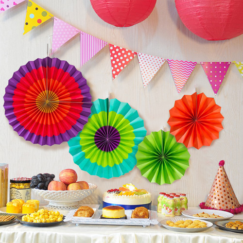 러블리 종이가랜드(혼합)(4pc)