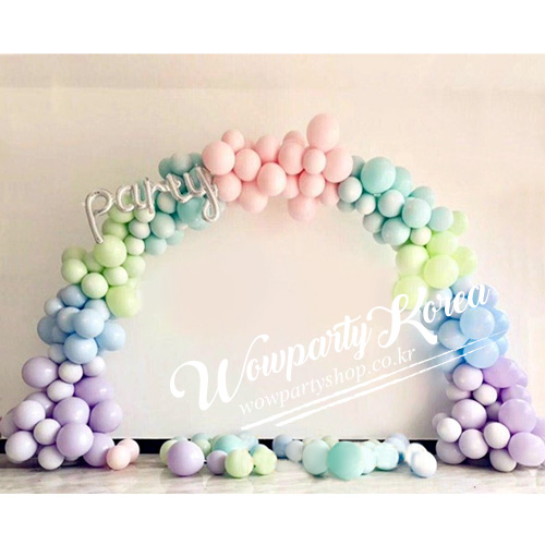 로맨틱 파스텔 오가닉아치