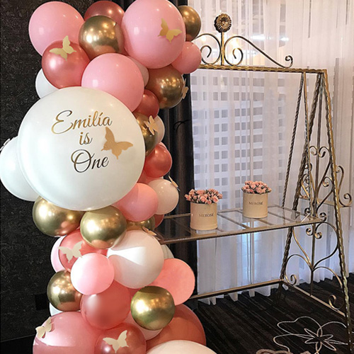 핑크골드나비 오가닉 아치