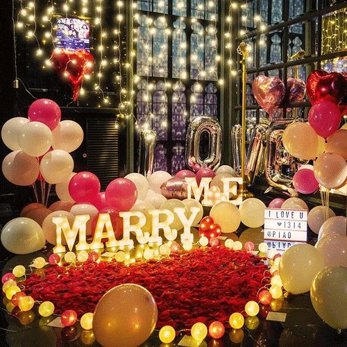 LED MARRY ME 전구