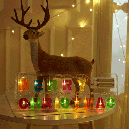 LED 메리크리스마스 전구
