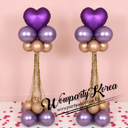 새틴 바이올렛 기둥