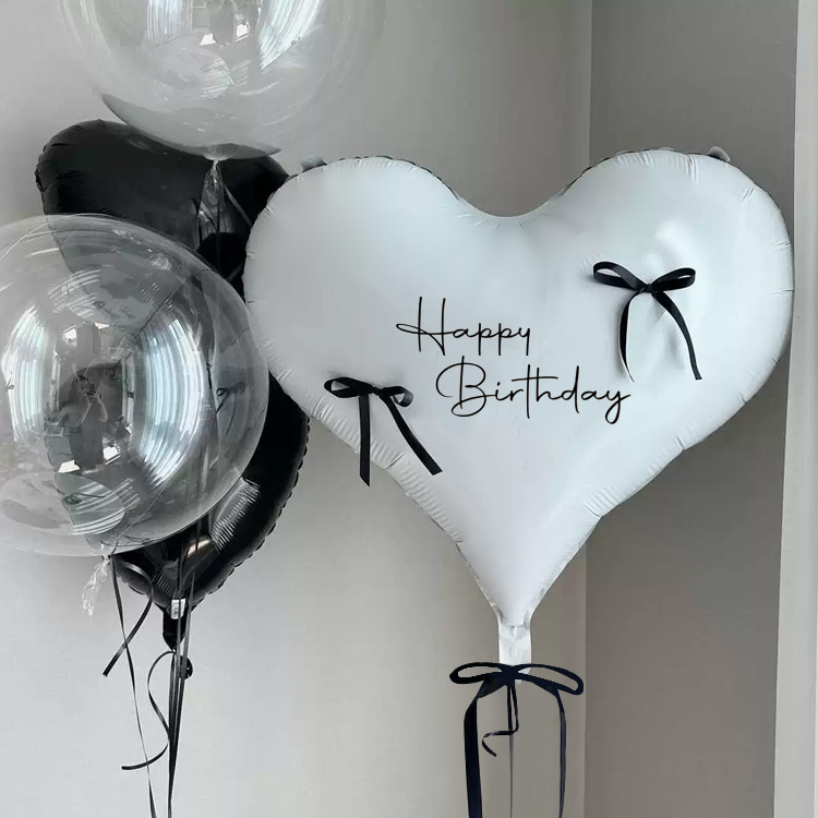 봉봉하트(화이트) 61cm