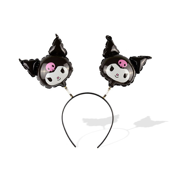 산리오 풍선 머리띠 (쿠로미)