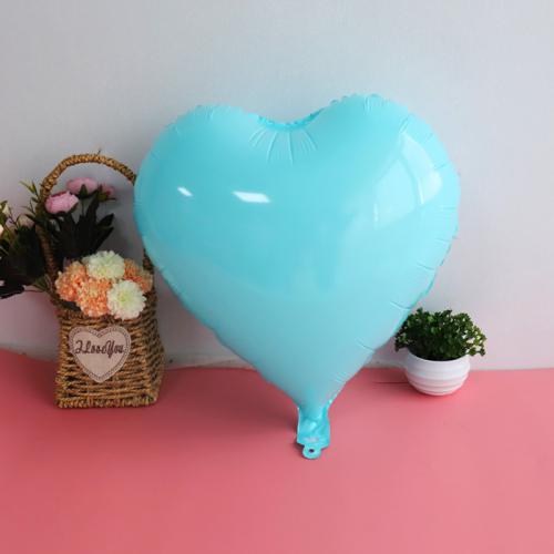 18인치 마카롱 하트(티파니블루) 1개